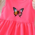 Toddler Girl Butterfly Print Tank Dress Roseo image 5