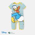 Disney Baby Boy/Girl Striped Short-sleeve Graphic Naia™ Jumpsuit Green image 1