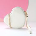 Colorful Heart Shape Chain Bag for Mom and Me White image 3