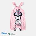 Disney Mommy and Me Pink Flutter-sleeve Allover  Print Naia™ Dresses Pink image 1