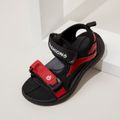 Kid Fashion Velcro Closure Sandals Red
