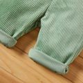 Baby Boy Solid Overalls Green image 4