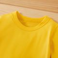 Baby / Toddler Causal Solid Long-sleeve Tee Yellow
