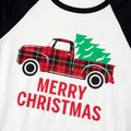 Family Matching Plaid Truck Carrying Christmas Tree Pajamas Sets (Flame Resistant) Multi-color image 5
