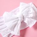 Baby / Toddler / Kid Solid Bowknot Hairband White image 3
