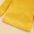 Baby / Toddler Casual Solid Long-sleeve Tee Yellow
