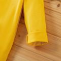 Baby / Toddler Causal Solid Long-sleeve Tee Yellow