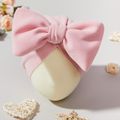 Baby / Toddler Solid Bowknot Hat Light Pink