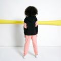 Criança Conjuntos Menina Costuras de tecido Fato de manga comprida e calças Preto image 3