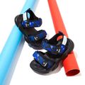 Kid Camouflage Velcro Closure Sandals Shoes Navy