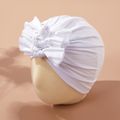 Baby / Toddler Solid Bowknot Hat White