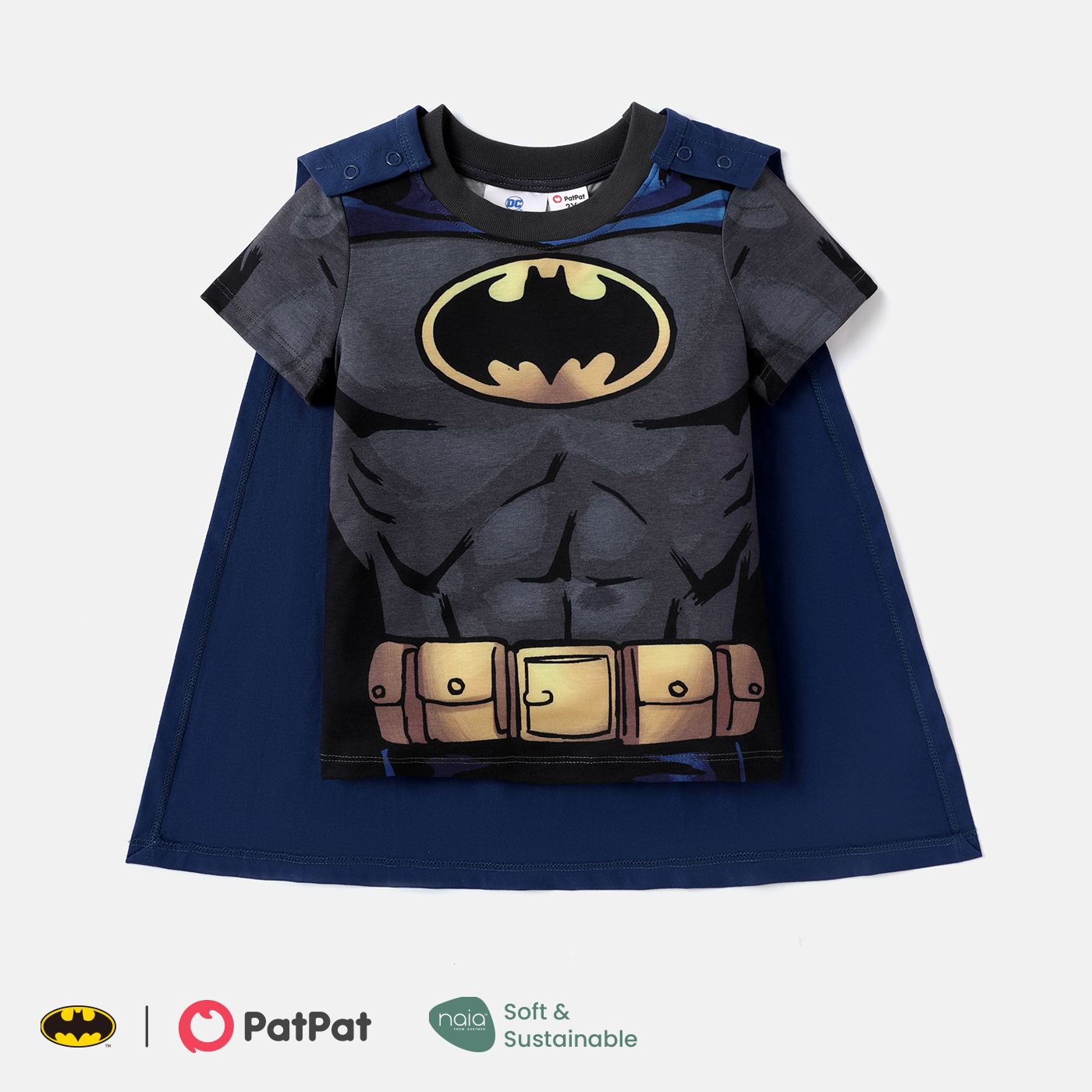 Batman Toddler Boy Cape Design Short-sleeve Tee Only Rp  PatPat ASIA  Mobile