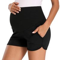 Maternity casual Plain Black leggings