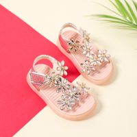 Toddler Floral Vamp Sandals