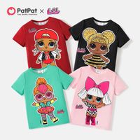 L.O.L. SURPRISE! Kid Girl Graphic Print Short-sleeve Tee