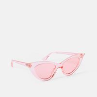 Kid Vintage Narrow Cat Eye Frame Decorative Glasses
