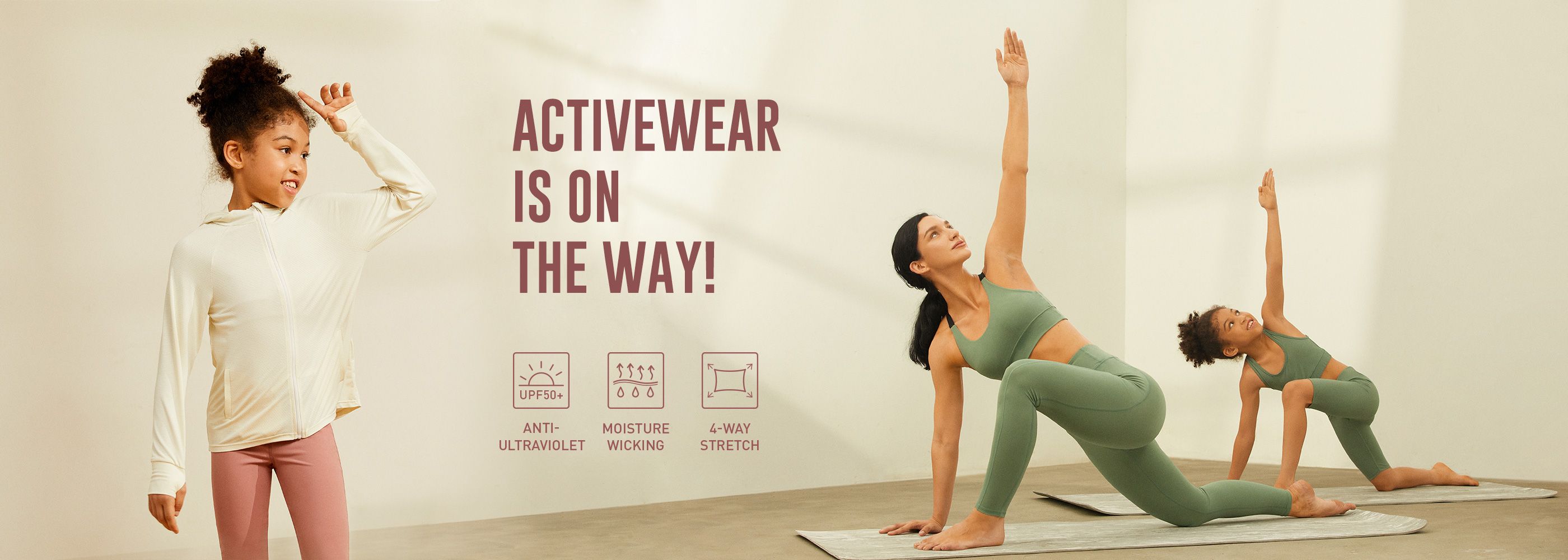 Activewear is on the way