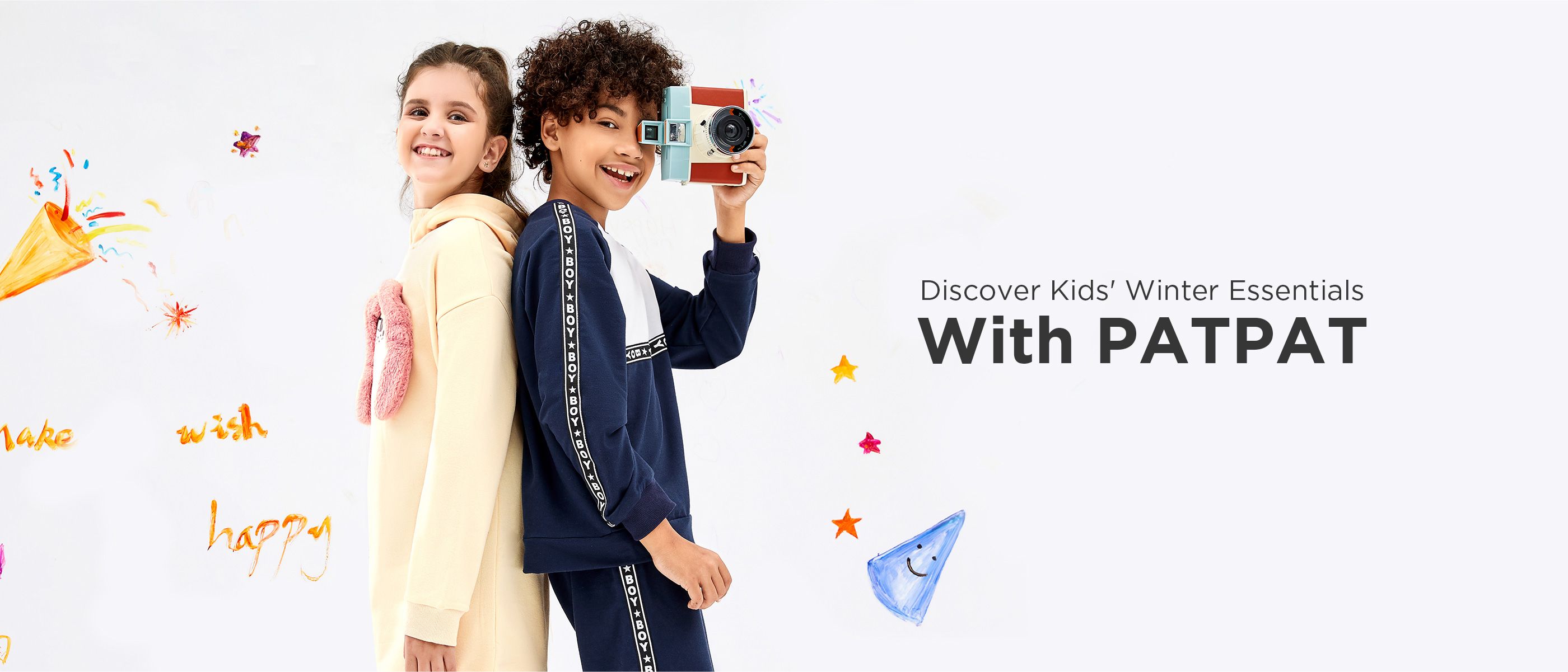 Discover Kids' Winter Essentials With PATPAT.