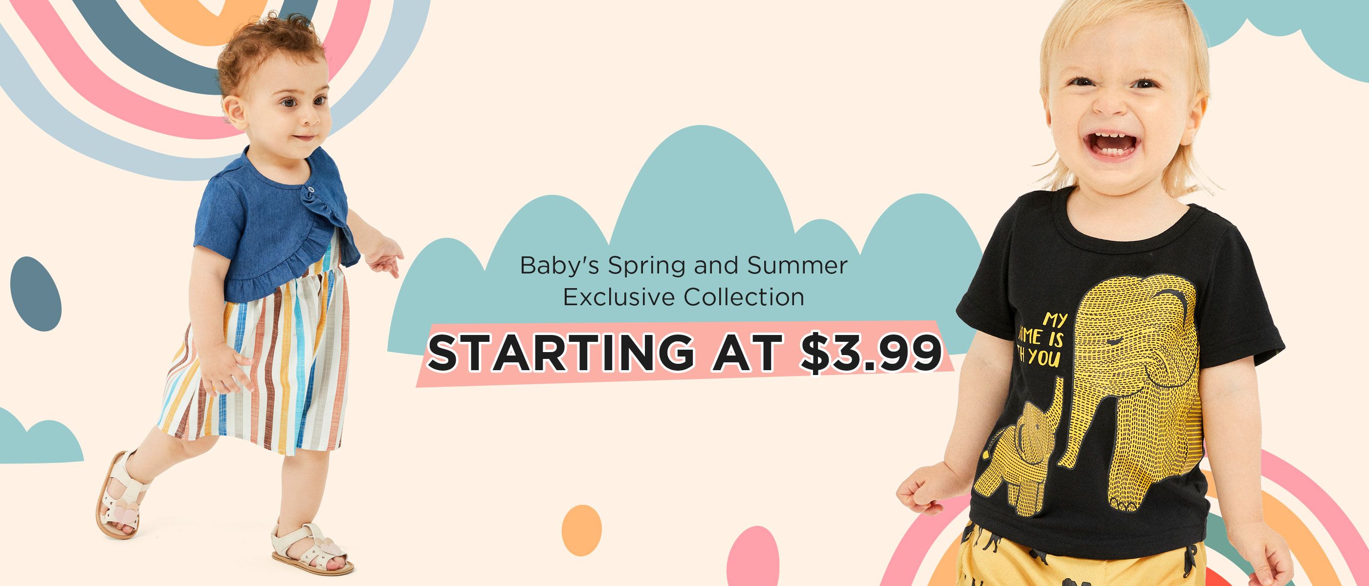 Baby's Spring and Summer Exclusive Collection