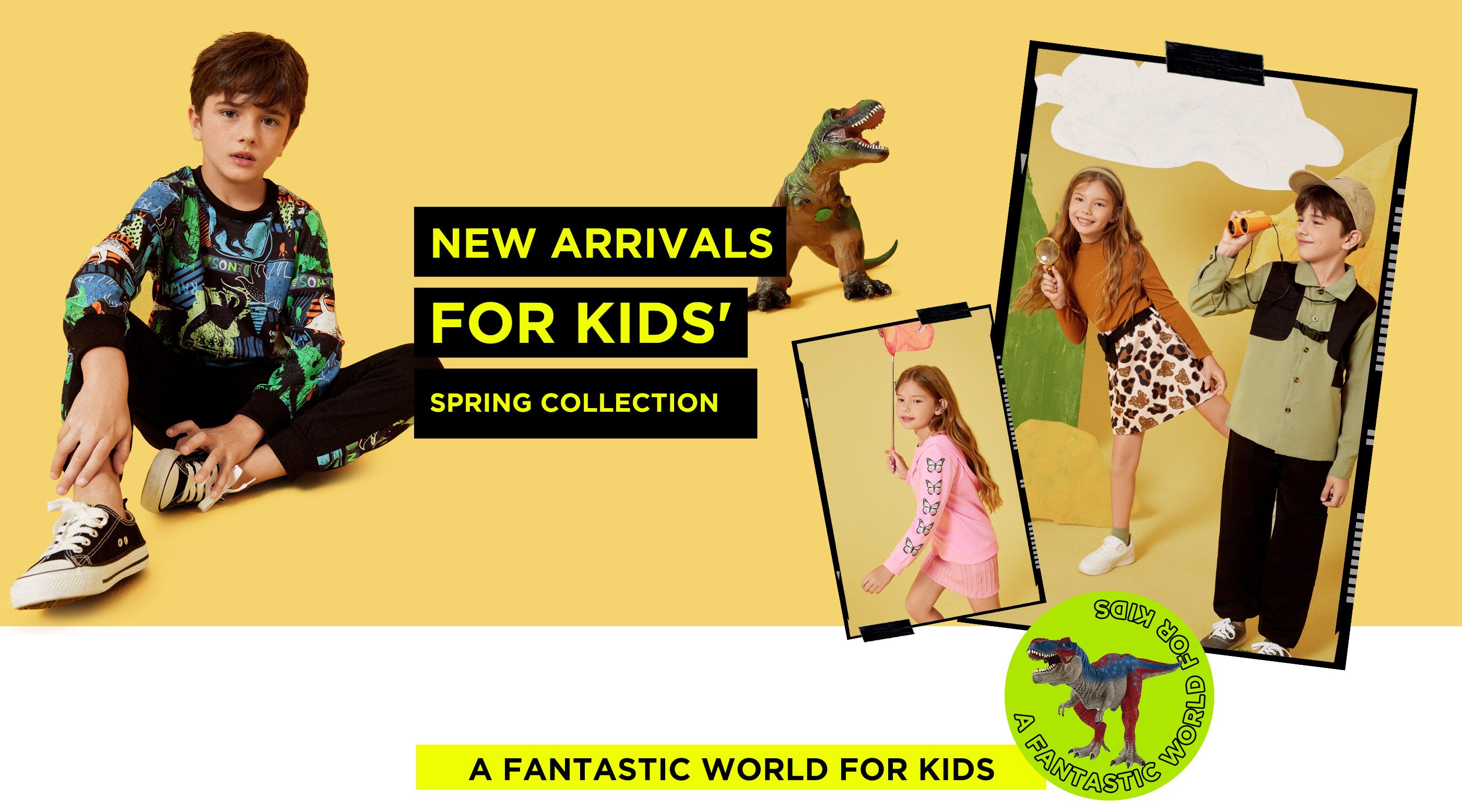 New arrival for kids' spring collection