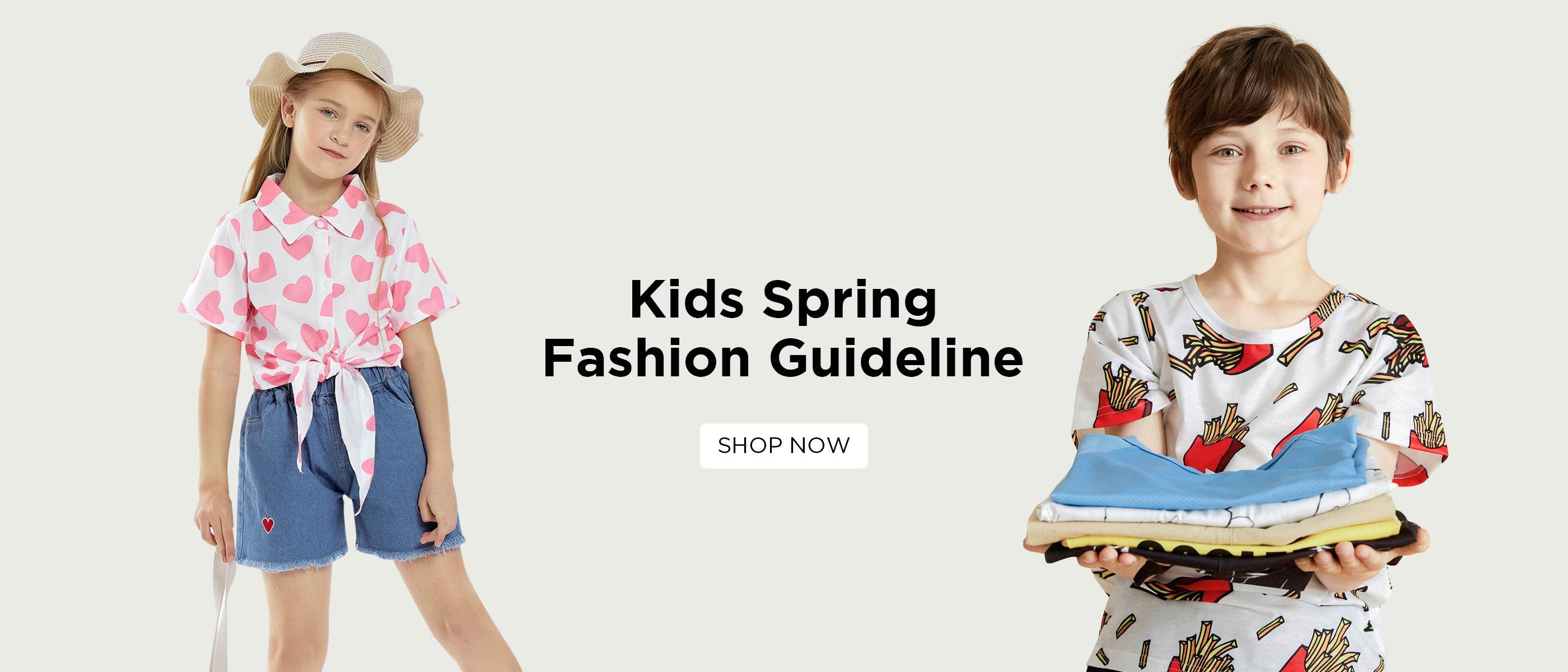 Kids Spring Fashion Guideline