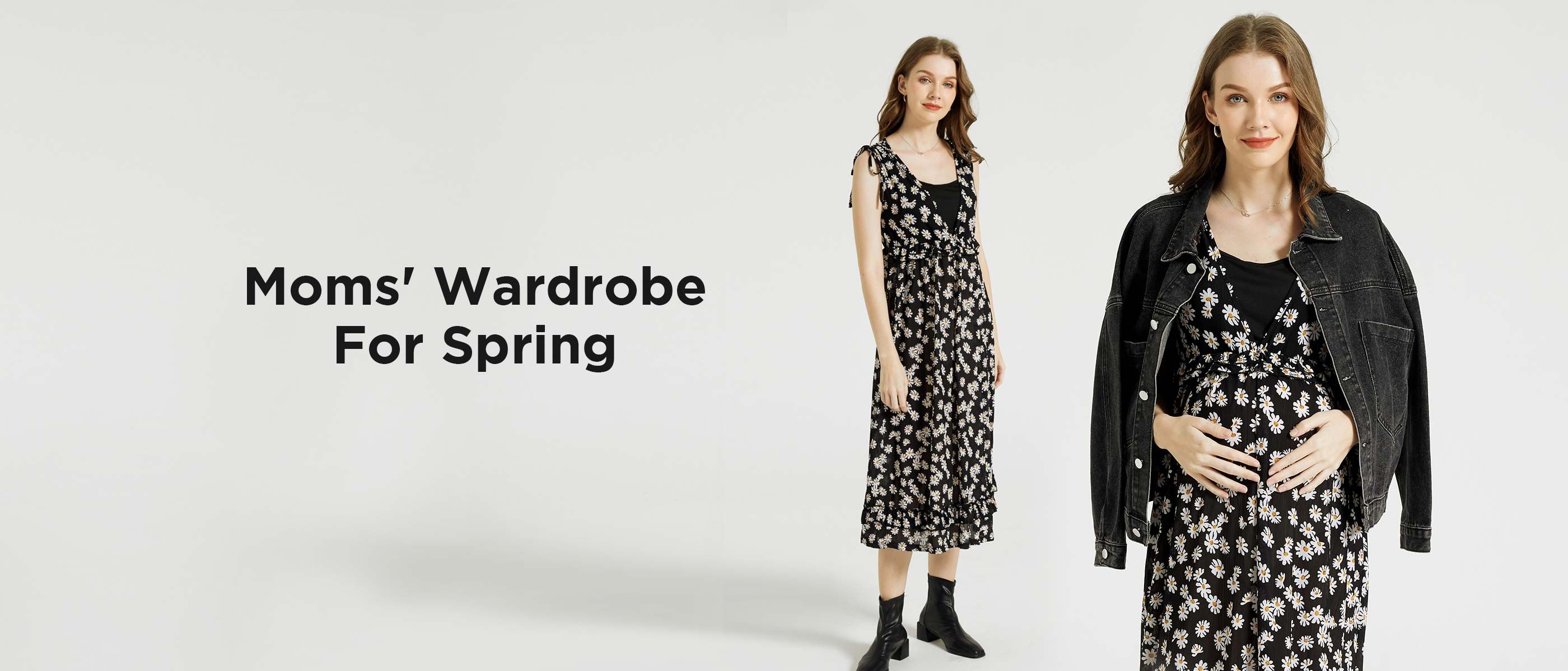 Moms' Wardrobe For Spring