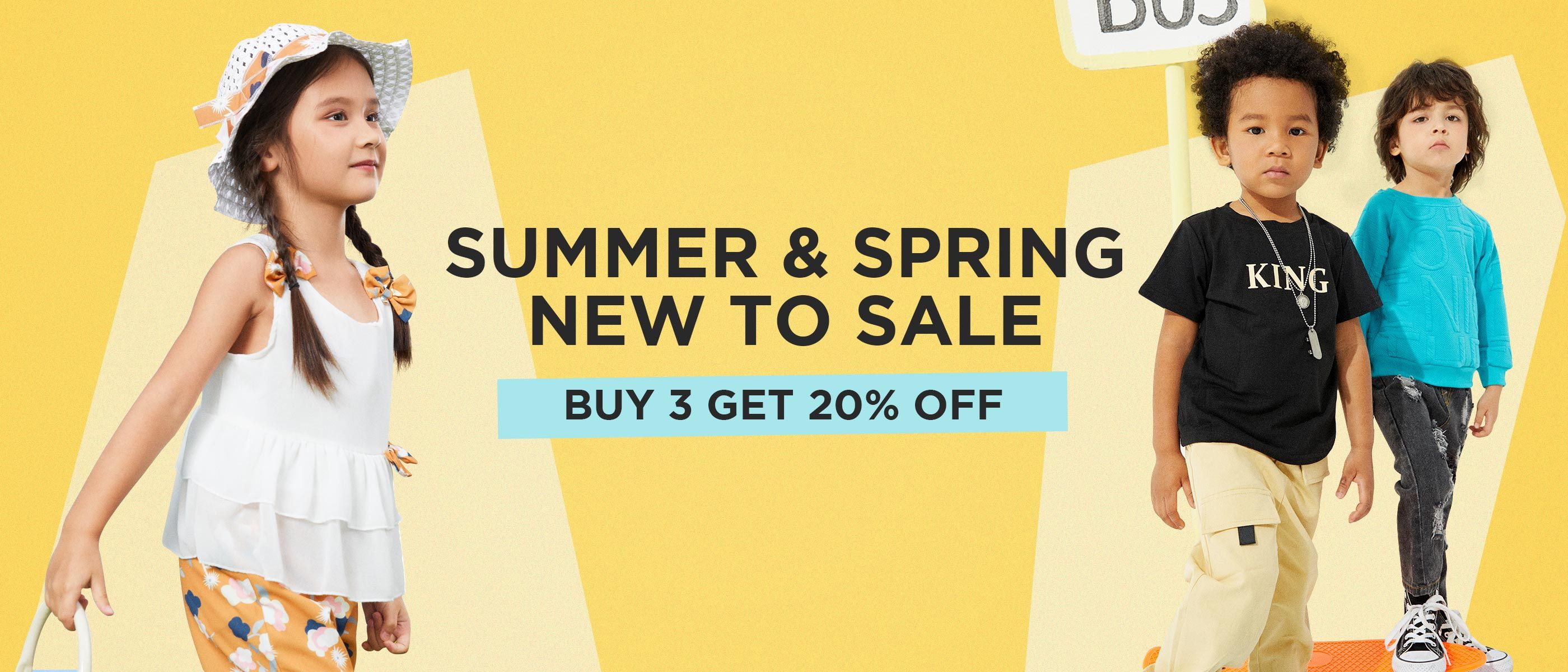 Summer & Spring New to Sale