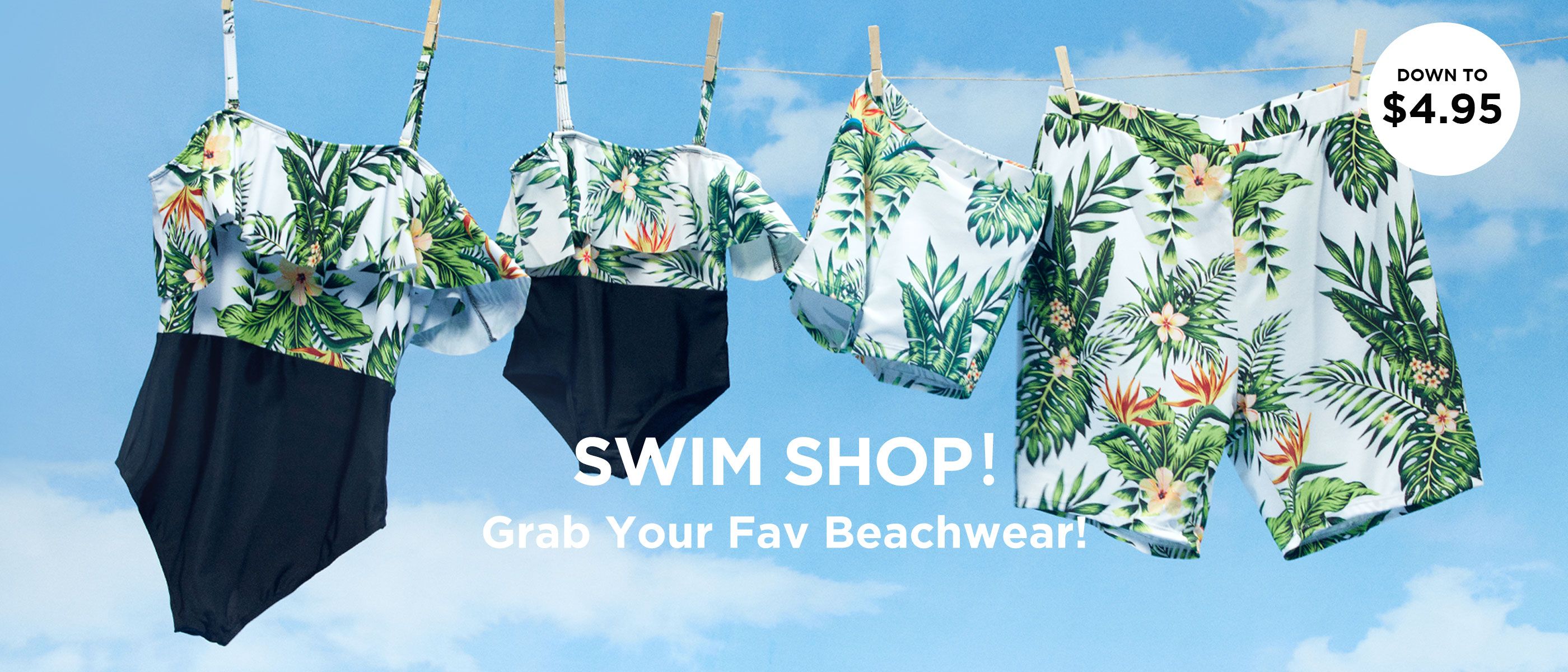 Swim Shop！Grab Your Fav Beachwear!