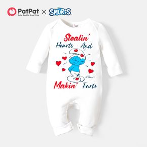 Smurfs Mommy's Sweetheart Baby Boy/Girl 100% Cotton Jumpsuit