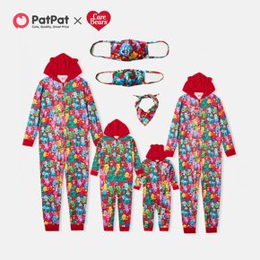 Care Bears Family Matching Pajamas Onesies and Washable Mask(Flame Resistant)