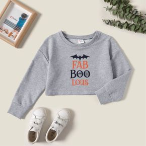 Kids Graphic Light gray Long-sleeve Pullover