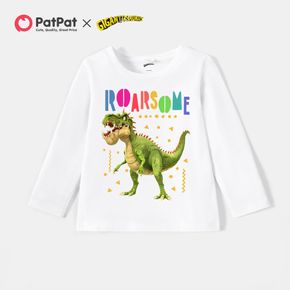 Gigantosaurus Kleinkind Jungen/Mädchen Dinosaurier Grafik Baumwoll-T-Shirt