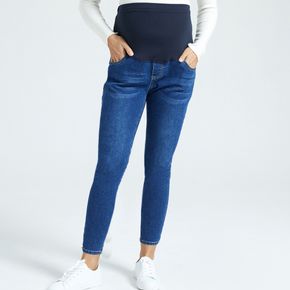 Maternity Blue Skinny Jeans