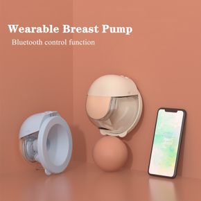 Wearable Bluetooth Wireless Portable Breast Pump with Bluetooth Function Fully automatic Breast Pump