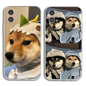 iPhone Case Cute Dogs Emoji Phone Case for iPhone 7/7 Plus/11/11 Pro/11 Pro Max/12/12 Pro/12 Pro Max/12 Mini/X/XS Max/XR