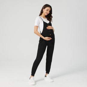 Maternity Half Button Cami Jumpsuit