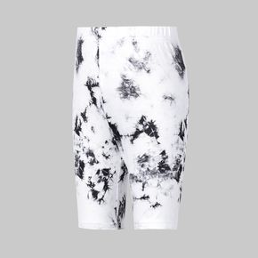 Kid Girl Tie Dyed Elasticized Leggings Shorts