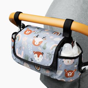 Insulated Baby Bottle Bag Breastmilk Cooler Bag Baby Stroller Organizer Multifunctional Portable Mummy Bag Handbag Storage Pack