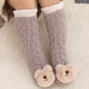 Baby / Toddler Plush Fleece-lining Cartoon Animal Three-dimensional Socks