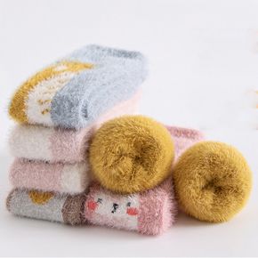 Baby / Toddler Cartoon Pattern Plush Long Stockings