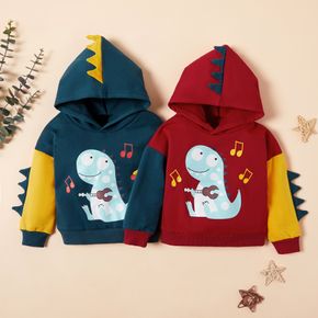 Toddler Boy/Girl Funny Dinosaur Print Spike Design Hoodie Sweatshirt