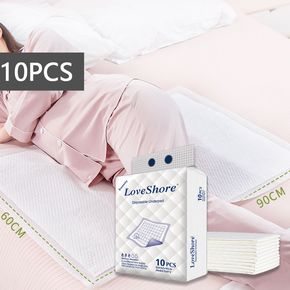 10-pack Disposable Underpads Baby Changing Pads Disposable Incontinence Bed Pads for Kids & Adults & Elderly