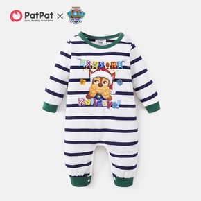 PAW Patrol Little Boy/Girl Christmas Cotton Stripe Jumpsuit
