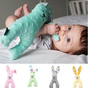 Baby Soothing Bunny Sleep Helper Infant Appease Towel Baby Plush Stuffed Animal Toys Newborn Accessory