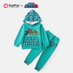 PJ Masks Toddlers Boy 2-piece Top And Pants Lette Geometricr