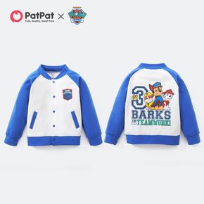 PAW Patrol Toddler Boy Pups Team Front Button Sporty Jacket