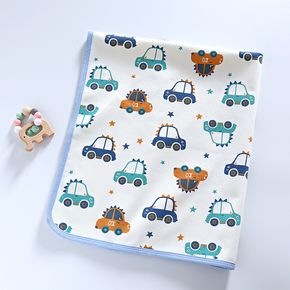 100% algodão padrão dos desenhos animados almofadas de troca de fraldas para bebês à prova d'água respirável tapete de fraldas reutilizável