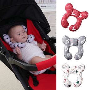 Baby Travel Pillow Infant Head and Neck Support Pillow for Car Seat & Pushchair Newborn Infant Head & Neck Cushion