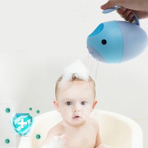 Baby-Shampoo-Tasse Cartoon Wal Baby Kleinkind Dusche liefert Babybad Spültasse