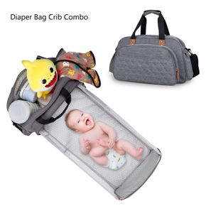 Multifunction Diaper Bag Baby Bionic Bed Portable Folding Travel Newborns Net Crib Fashion Kids Cot